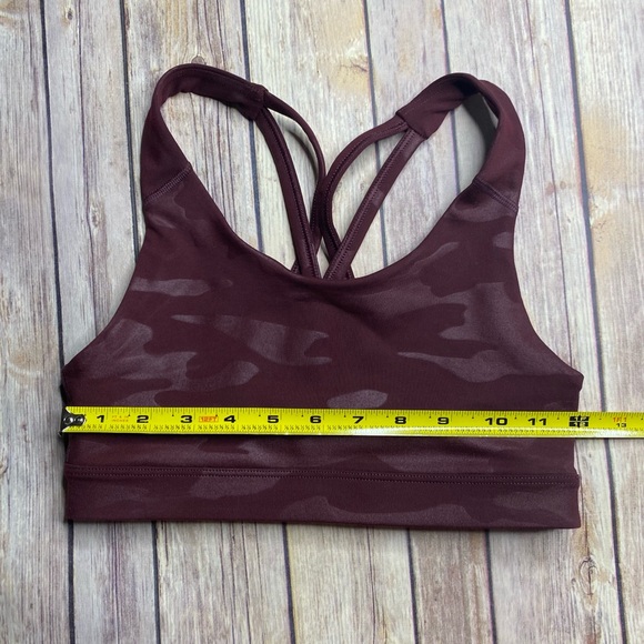 Old Navy Maroon Camo Sports Bra - Picture 5 of 6